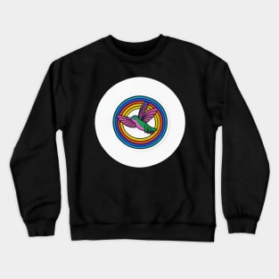 Hummingbird: Beautiful, Bright, & Colorful  | Crewneck Sweatshirt